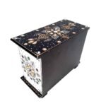 Handcrafted Multicolor Wooden Jewelry Storage Box with Decorative Drawers - Image 2