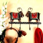 Golden Leaf Metal Wall Art Frame - Image 3