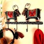 Golden Leaf Metal Wall Art Frame - Image 4