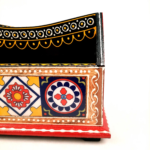 Wooden Remote Control Holder – Hand-Painted Decorative Organizer for Table - Image 9