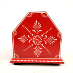 Wooden Remote Control Holder – Hand-Painted Decorative Organizer for Table - Image 10