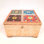 Handcrafted Wooden Jewelry Storage Box - Image 6