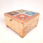 Handcrafted Wooden Jewelry Storage Box - Image 4