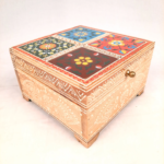 Handcrafted Wooden Jewelry Storage Box - Image 11