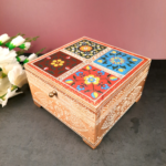 Handcrafted Wooden Jewelry Storage Box - Image 15
