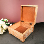 Handcrafted Wooden Jewelry Storage Box - Image 2