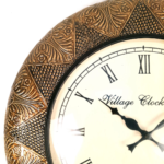 Luxury Vintage Round Decorative Wall Clock for Living Room, Bedroom & Office - Image 4
