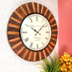 Vintage Round Decorative Wall Clock for Living Room, Bedroom & Office