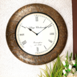 Antique Decorative Round Wall Clock for Living Room, Bedroom & Office