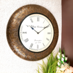 Antique Decorative Round Wall Clock for Living Room, Bedroom & Office - Image 3