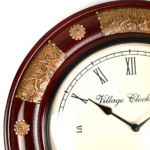 Vintage Roman Numeral Decorative Wall Clock - Image 5