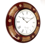 Vintage Roman Numeral Decorative Wall Clock - Image 2