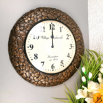 Classic Decorative Round Clock for Living Room, Bedroom & Office