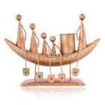 Metal Showpiece with Tea Light Holder – Decorative Tabletop Home Décor - Image 5