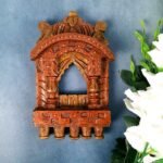 Handcrafted Wooden Temple Jharokha Wall Hanging