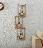 Traditional Rajasthani Musician Metal Wall Art – Handcrafted Folk Dancer Wall Hanging Décor