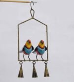 Colorful Twin Bird Hanging Bell Wind Chime