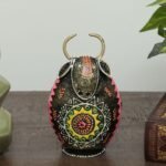 Handcrafted Metal Bull Showpiece – Decorative Bull Figurine for Home Décor