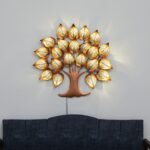LED Tree Wall Art with Illuminated Leaves