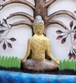 LED Buddha Tree Wall Art with Shelf - Image 2