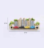 LED Cityscape Metal Wall Art with Cars - Image 6