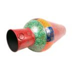 Traditional Hand-Painted Floor Vase for Home Decor - Image 4