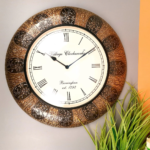 Premium Decorative Round Wall Clock for Living Room, Bedroom & Office