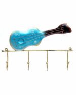 Guitar Design Metal Key Holder Wall Hook - Image 4