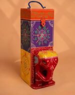 Handcrafted Wooden Elephant Tissue Paper Holder