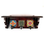 Decorative Wall Mounted Key Rack with Hooks - Image 4