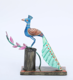 Peacock Metal Pen Holder – Decorative Desk Organizer & Stationery Holder for Office and Home - Image 6