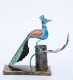 Peacock Metal Pen Holder – Decorative Desk Organizer & Stationery Holder for Office and Home - Image 7