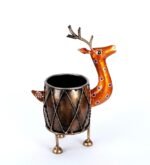 Metal Pen Holder – Decorative Desk Organizer & Stationery Holder - Image 2