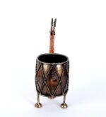 Metal Pen Holder – Decorative Desk Organizer & Stationery Holder - Image 4