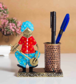 Handcrafted Metal Musician Pen Holder