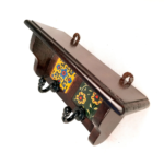 Decorative Wall Mounted Key Rack with Hooks - Image 2