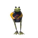 handcrafted Decorative Frog Figurine - Image 5