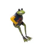 handcrafted Decorative Frog Figurine - Image 4