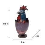 Handcrafed Decorative Egg Rabbit figurine - Image 3