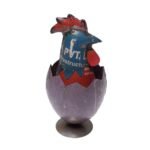 Handcrafed Decorative Egg Rabbit figurine - Image 4