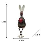 Handcrafed Decorative  Bunny figurine - Image 3