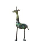 Handcrafed Decorative  Iron Giraffe Statue - Image 6