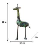 Handcrafed Decorative  Iron Giraffe Statue - Image 2