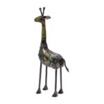 Handcrafed Decorative  Iron Giraffe Statue - Image 4