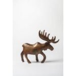 handcrafted Decorative Moose Collectible Figurine - Image 4