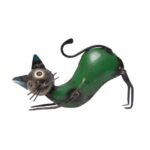 Handcrafted Decorative Cat Figurine - Image 4