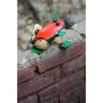 handcrafted Decorative Frog Figurine - Image 2