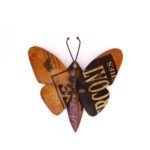 handcrafted Decorative Iron Butterfly