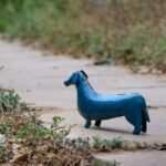 Handcrafted DECORATIVE DOG FIGURINE