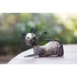 Handcrafted DECORATIVE CAT FIGURINE